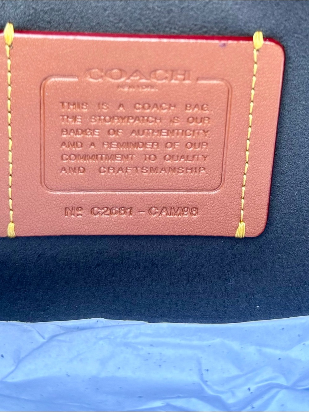 Coach Tabby Black soft Leather Shoulder Bag - Picture 8 of 16
